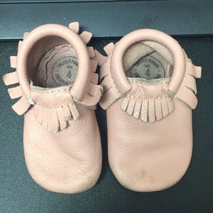 Blush moccasins